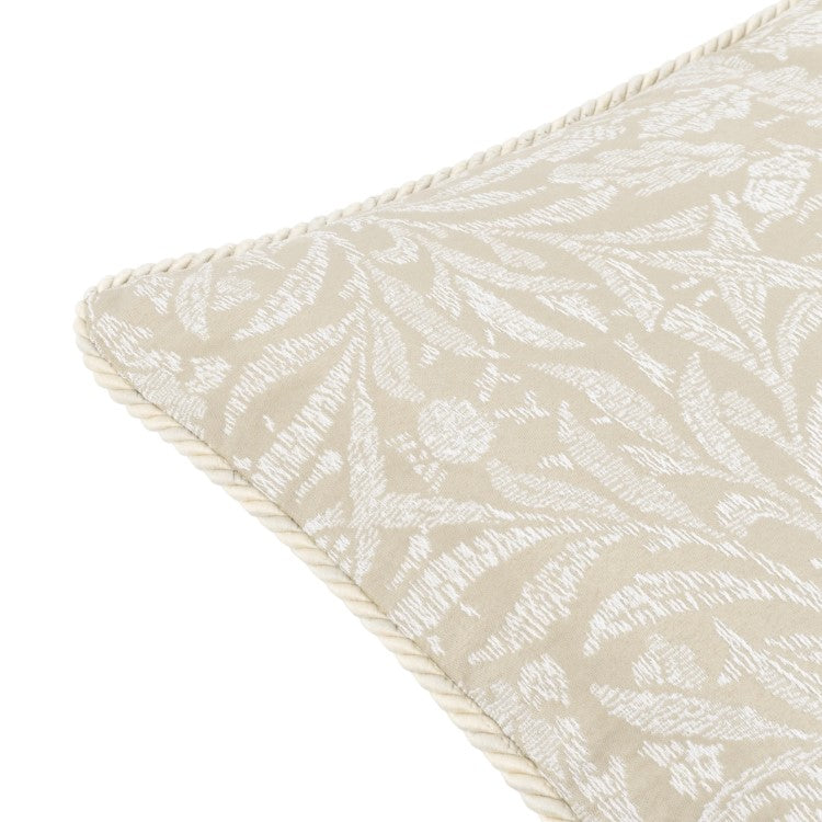 Acorn Tonal Jacquard Cushion Linen