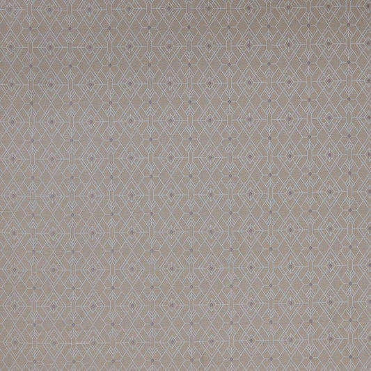 Geometric Taupe Art Deco Fabric