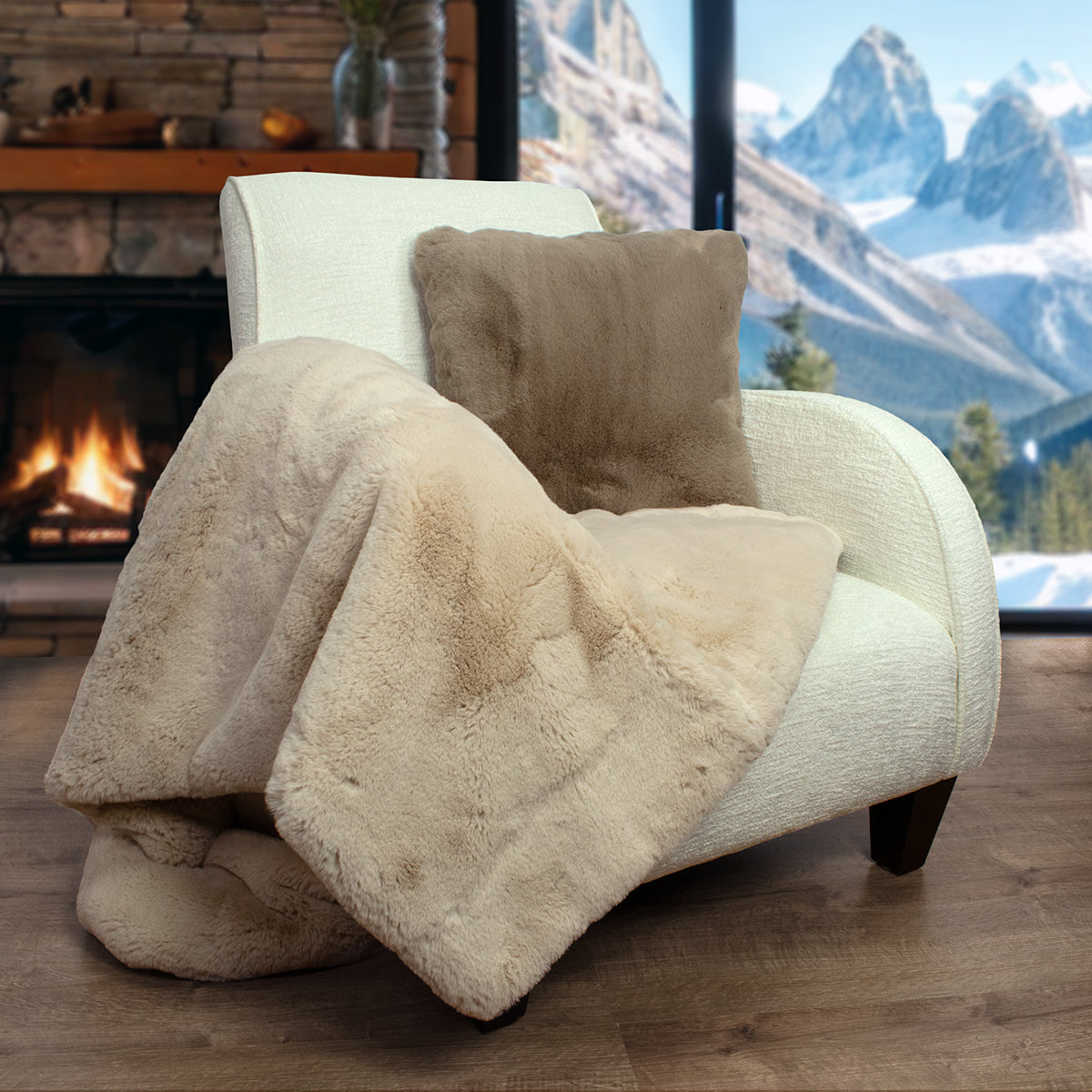 Alpine Oyster Throw