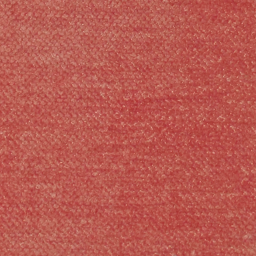 Arden Aquaclean Chenile Upholstery Fabric in Coral