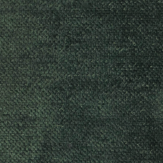 Arden Aquaclean Chenille Upholstery Fabric in Hunter Green