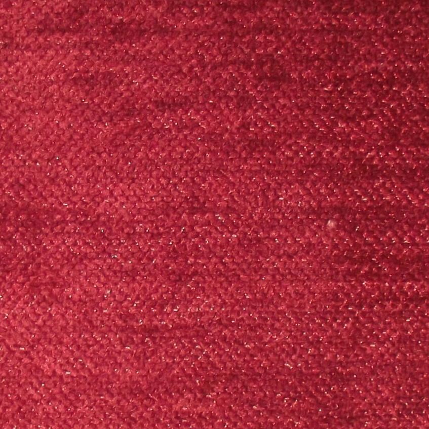 Arden Aquaclean Chenille Upholstery Fabric in Wine