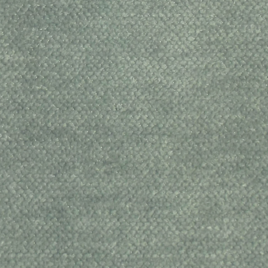 A close-up of a Aquaclean chenille upholstery fabric in Zinc.