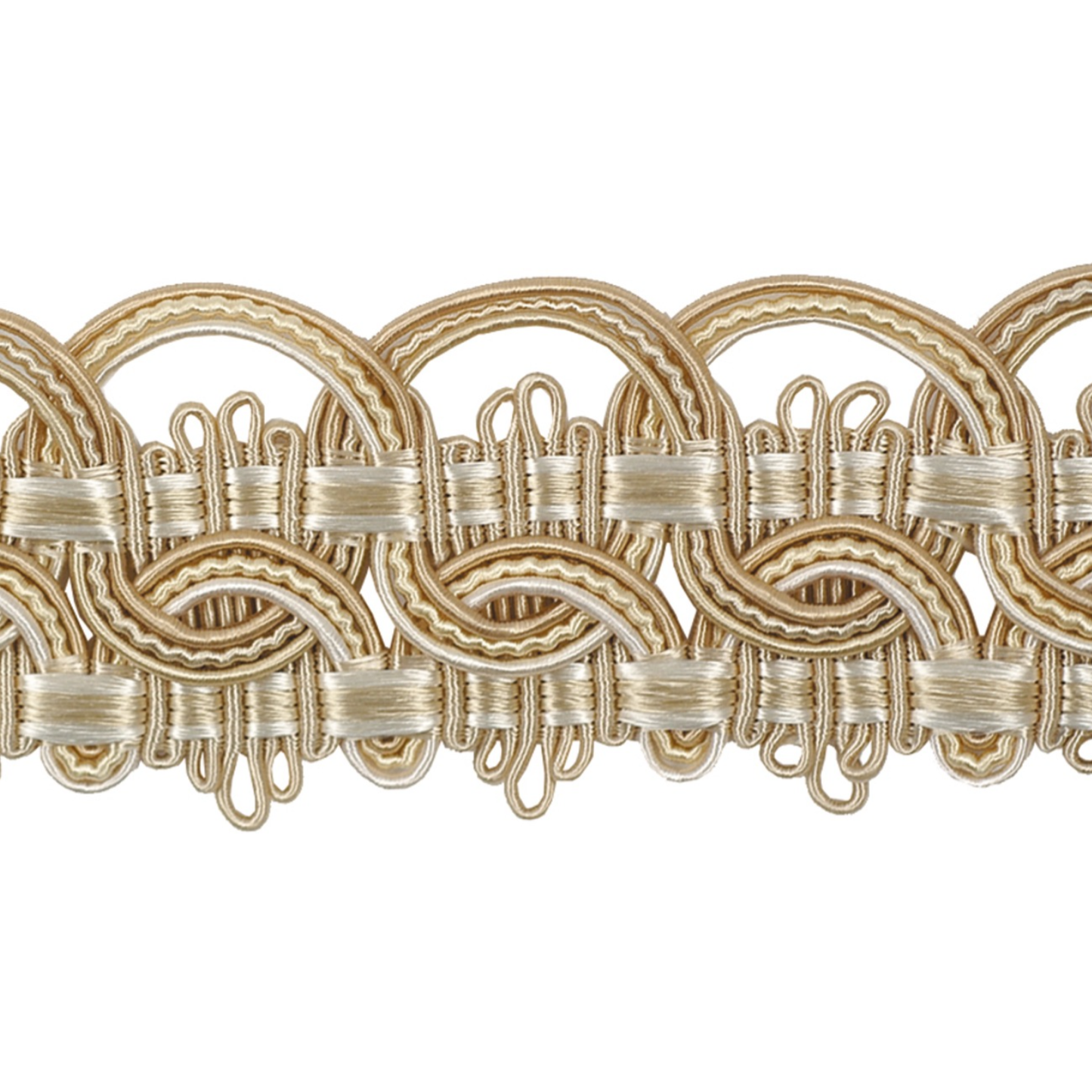 Atelier Braid Trim 35mm Champagne