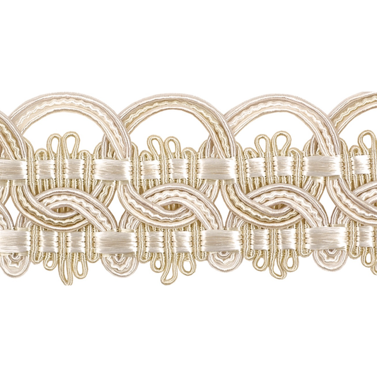 Atelier Braid Trim 35mm Pearl