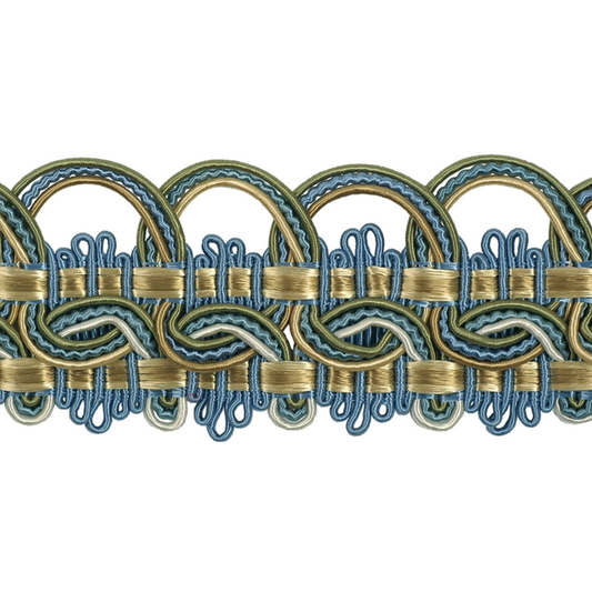 Atelier Braid Trim 35mm Tiffany