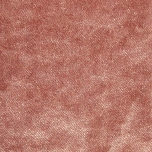 Ashbourne Plain Crushed Upholstery Velvet Blush