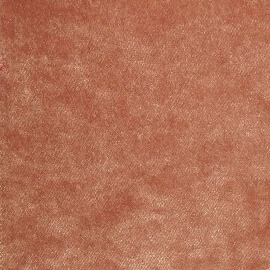 Ashbourne Plain Crushed Upholstery Velvet Coral