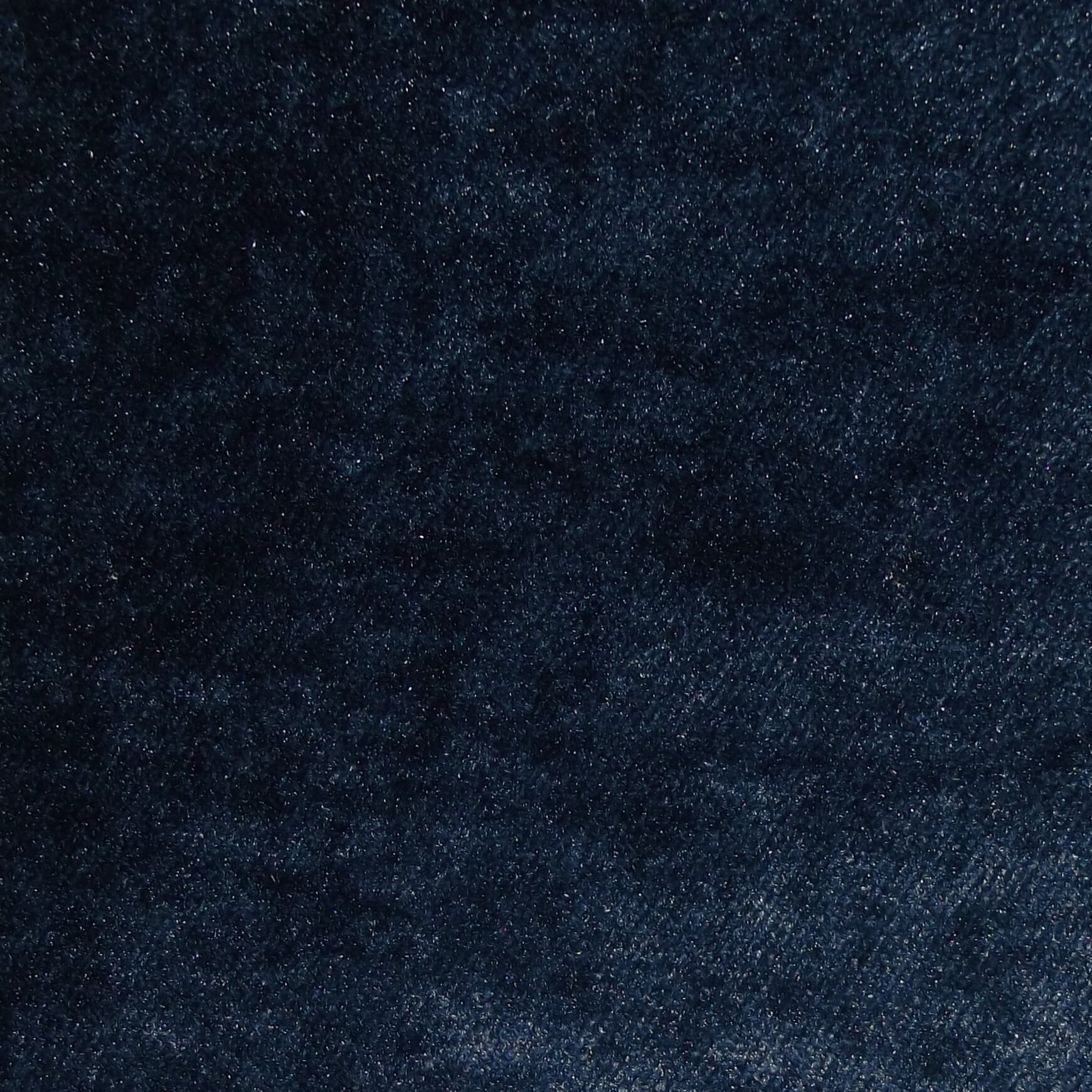 Ashbourne Plain Crushed Upholstery Velvet Navy