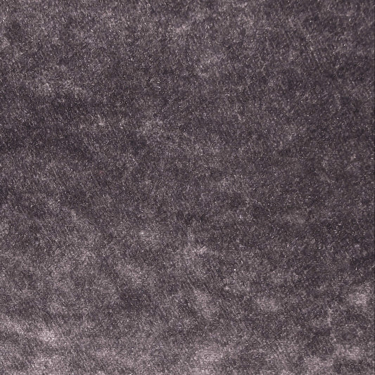 Ashbourne Plain Crushed Upholstery Velvet Steel