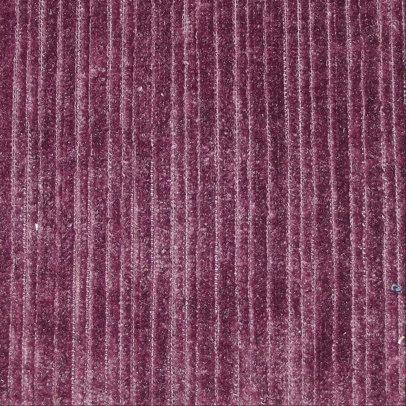 Ashbourne Ribbed Upholstery Velvet Amethyst