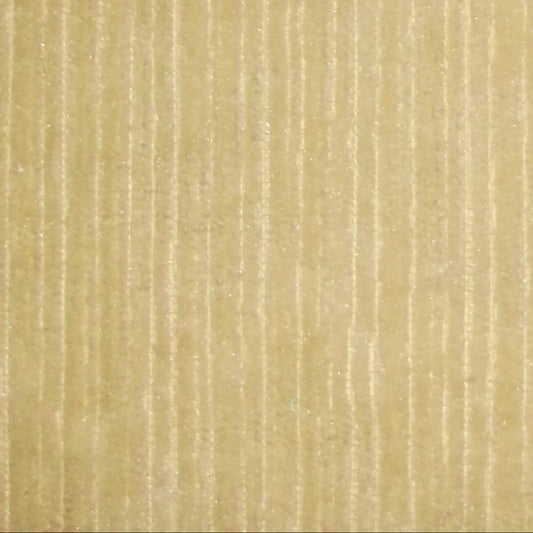 Ashbourne Ribbed Upholstery Velvet Ecru