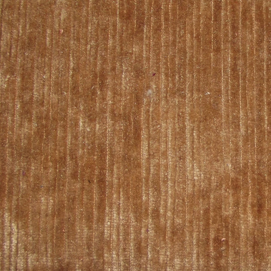 Ashbourne Ribbed Upholstery Velvet Nutmeg