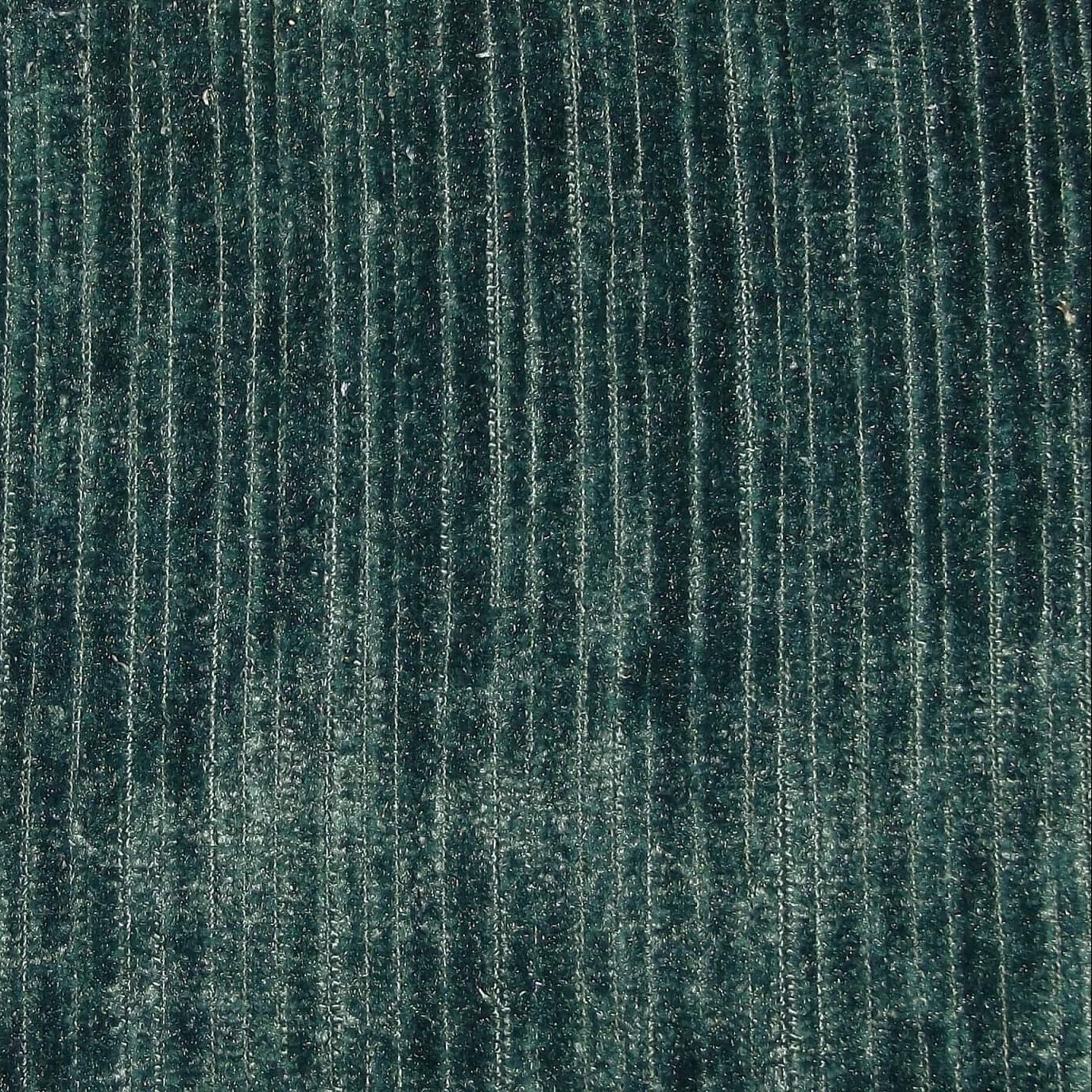 Ashbourne Ribbed Upholstery Velvet Sea Green