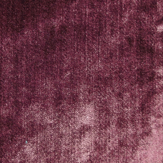 Ashbourne Slub Upholstery Velvet Damson