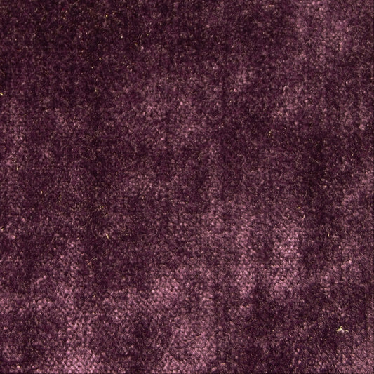 Ashbourne Slub Upholstery Velvet Plum