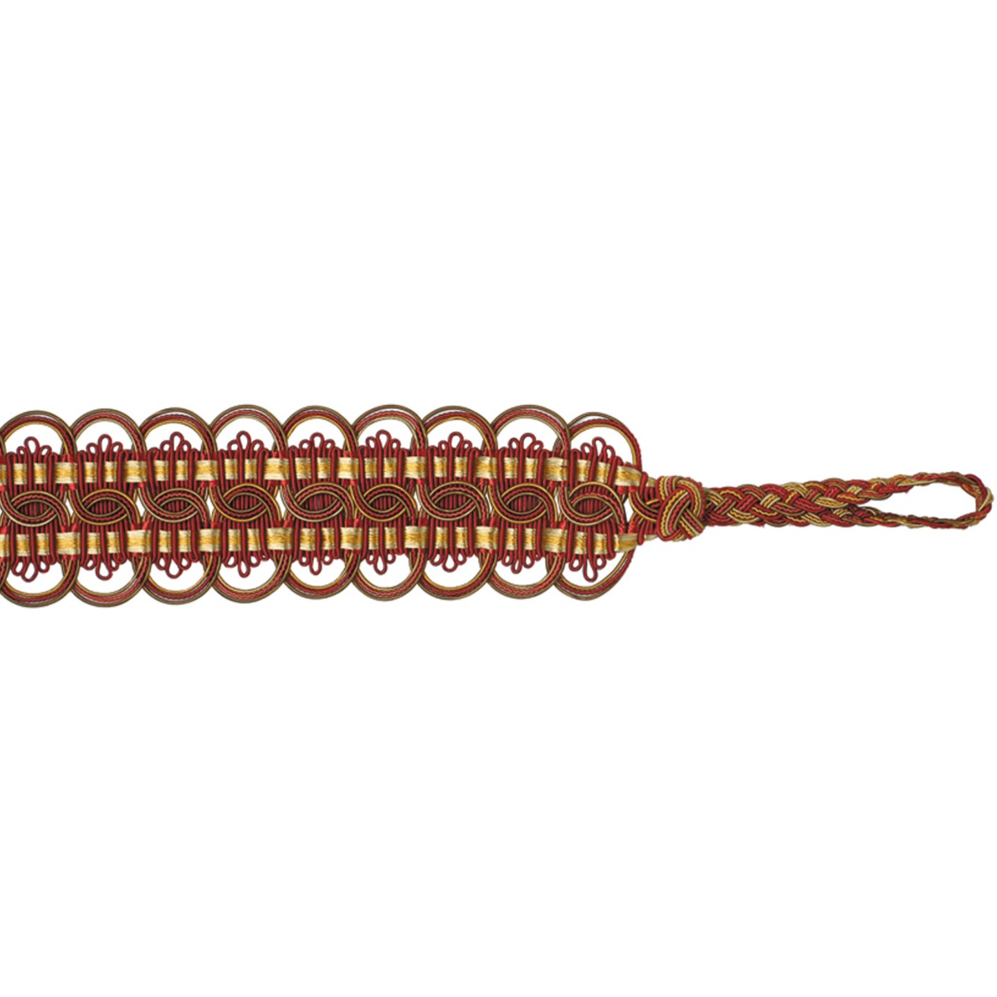 Atelier Gimped Tieback Rouge