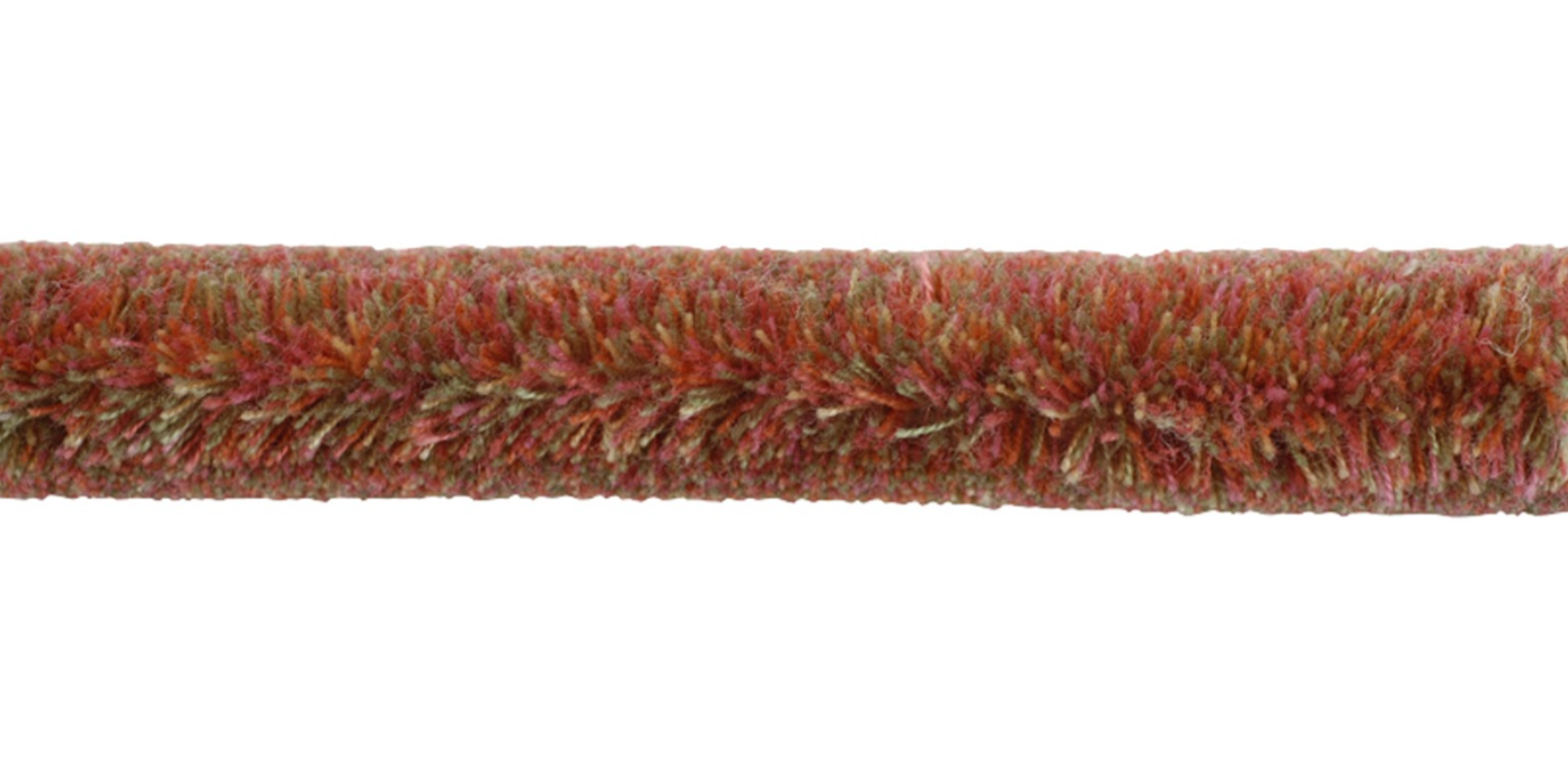 25mm Moss Braid Trim – Blush/Sage | Atelier Upholstery Braid – Pure Fabrics