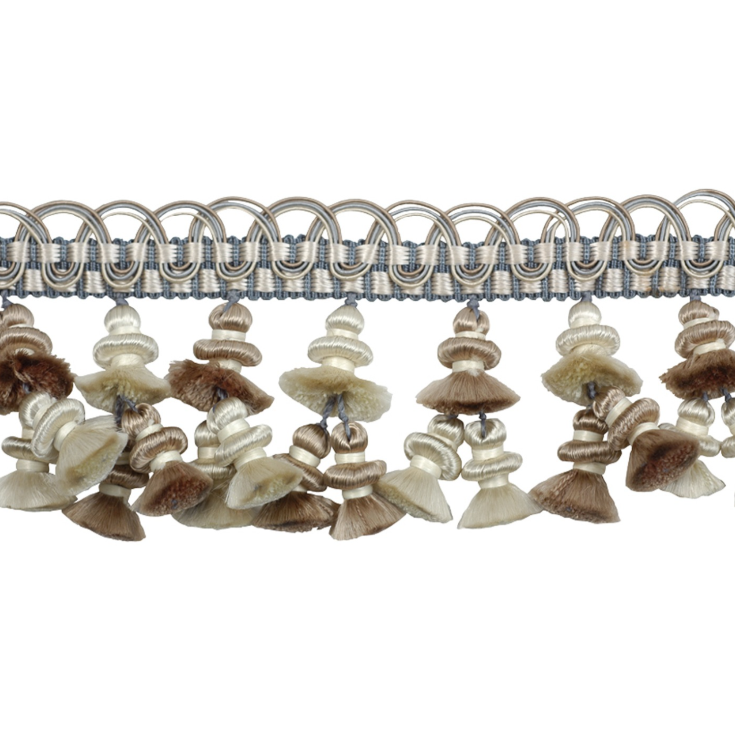 Atelier Tassel Fringe 65mm Trim Savoy Blue