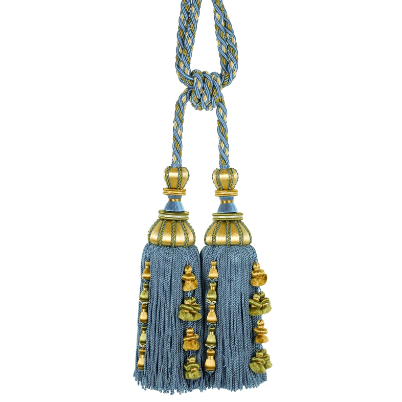 Atelier Two Tassel Tie Back Tiffany