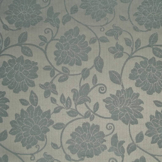 Audley Floral Damask Lazuline Fabric