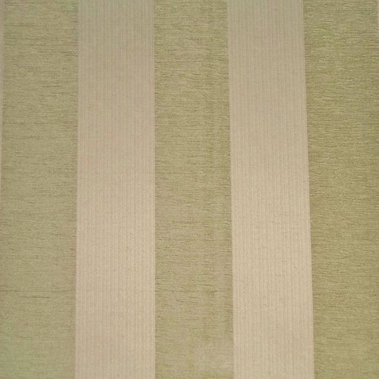 Audley Stripe Damask Chenille Sage Upholstery Fabric