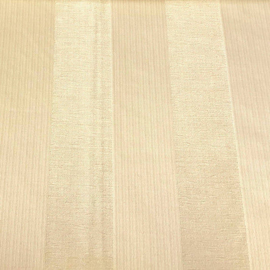 Audley Stripe Damask Chenille Oyster Upholstery Fabric