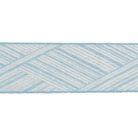 Baya Border Braid 60mm Trim Cornflower