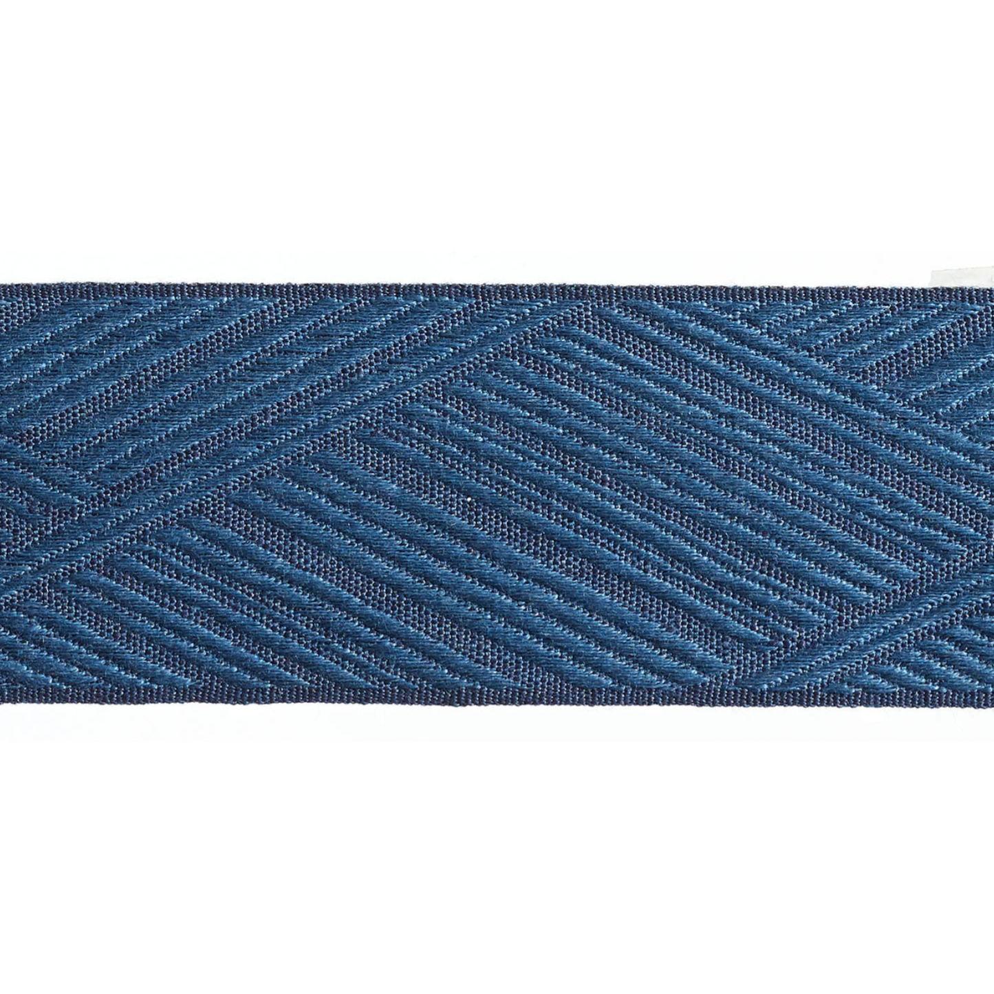 Baya Border Braid 60mm Trim Denim