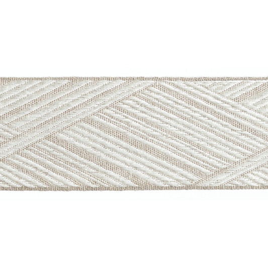 Baya Border Braid 60mm Trim Parchment