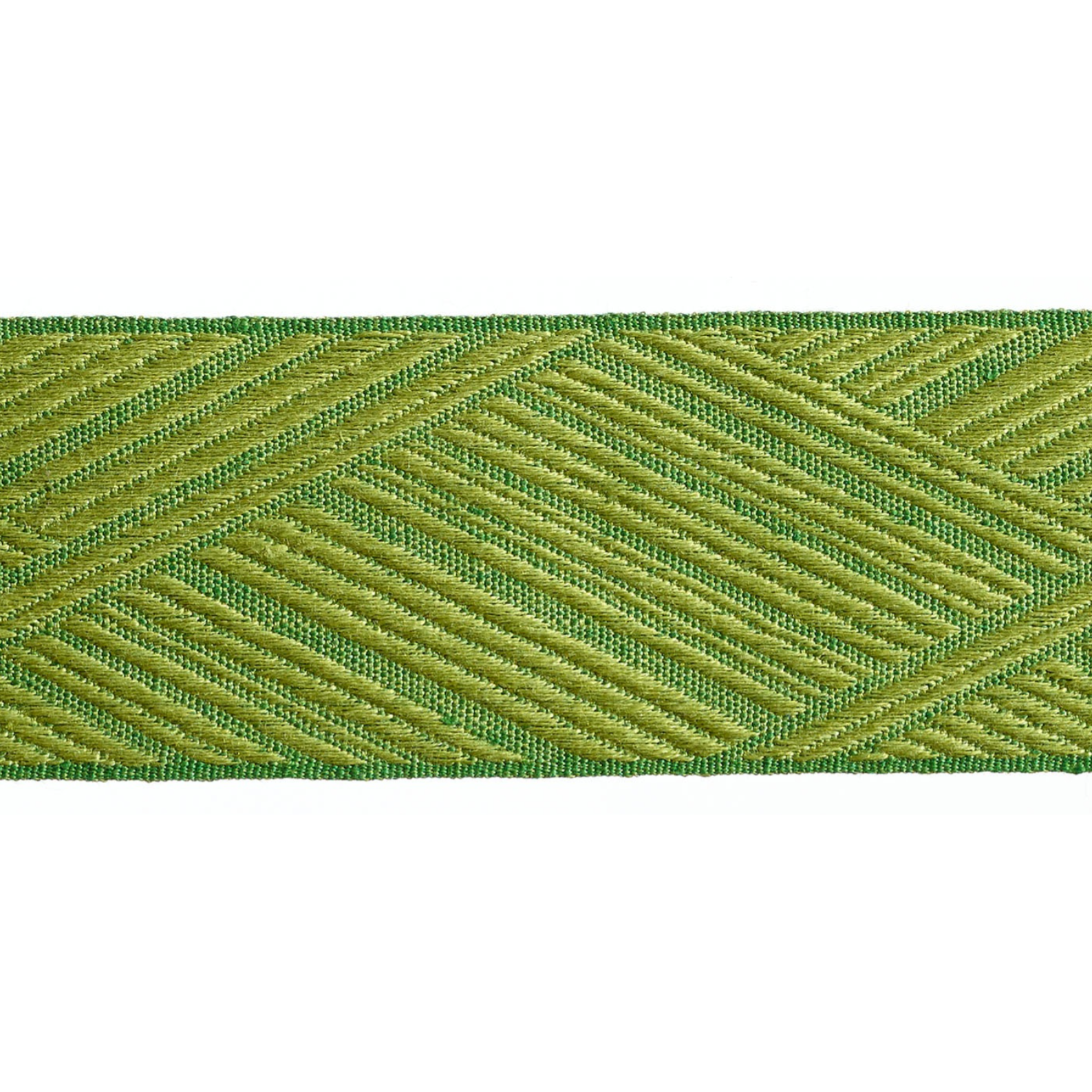 Baya Border Braid 60mm Trim Pistachio