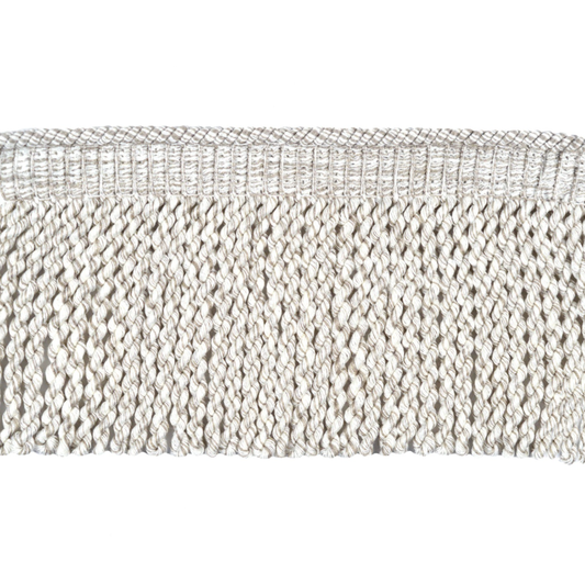 Baya Bullion Fringe 12cm Trim Parchment