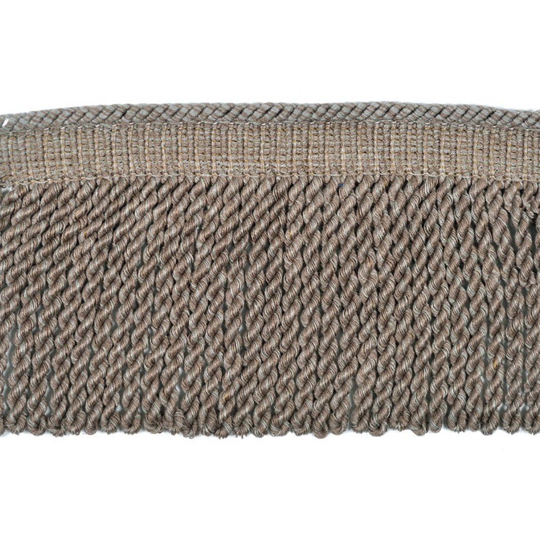 Baya Bullion Fringe 12cm Trim Truffle