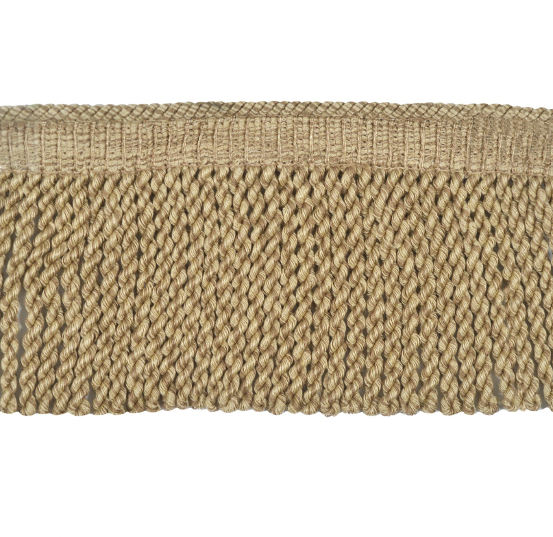Baya Bullion Fringe 12cm Trim Wheat