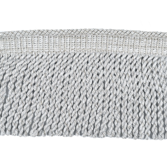 Baya Bullion Fringe 12cm Trim Winter Linen
