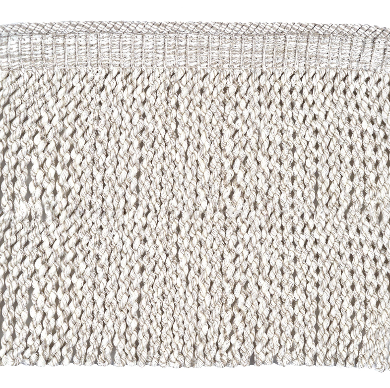 Baya Bullion Fringe 21cm Trim Parchment