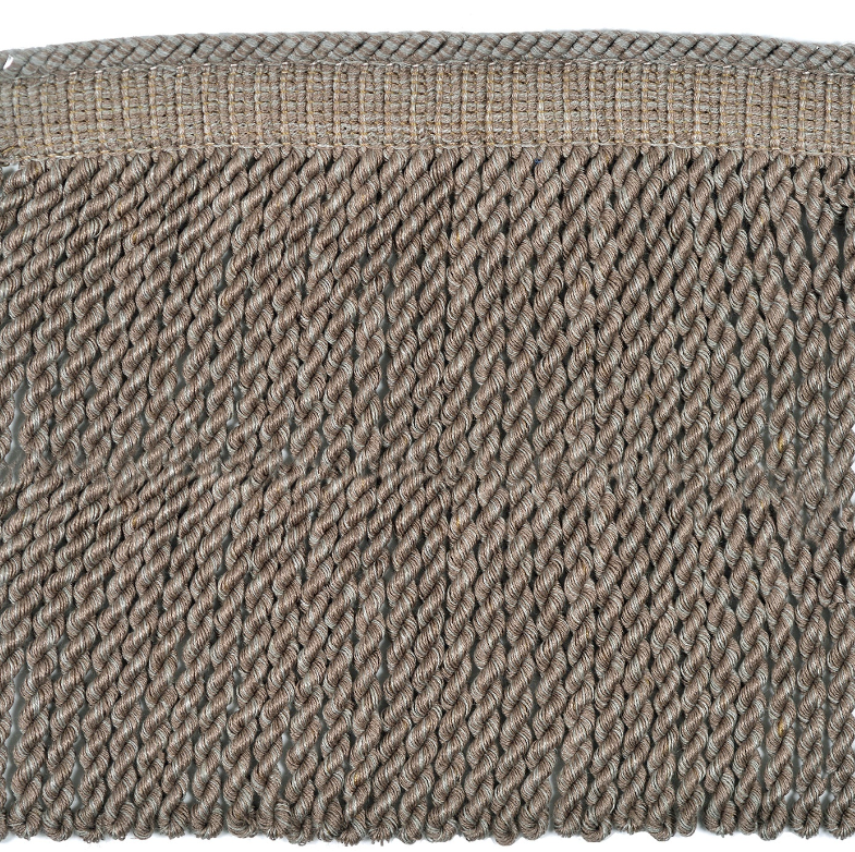 Baya Bullion Fringe 21cm Trim Truffle