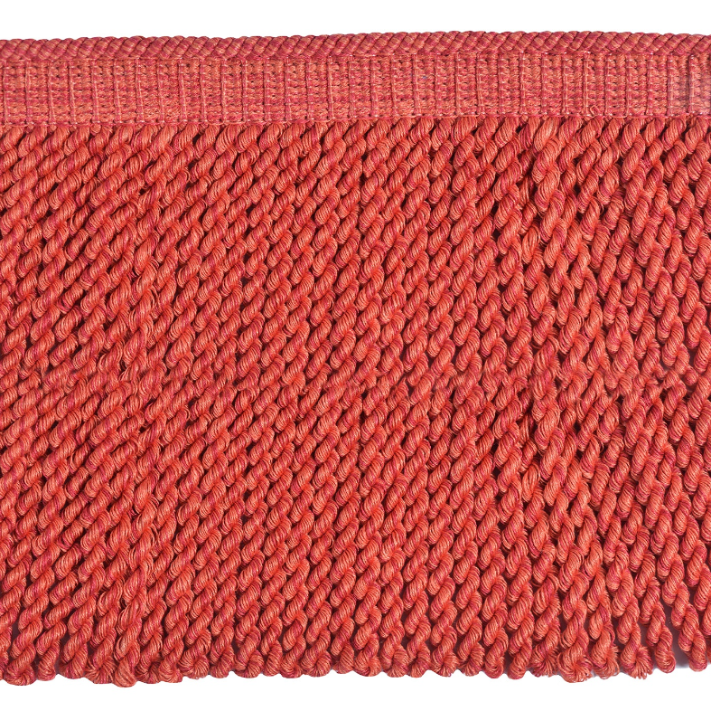 Baya Bullion Fringe 21cm Trim Tuscan Rose