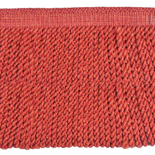 Baya Bullion Fringe 21cm Trim Tuscan Rose