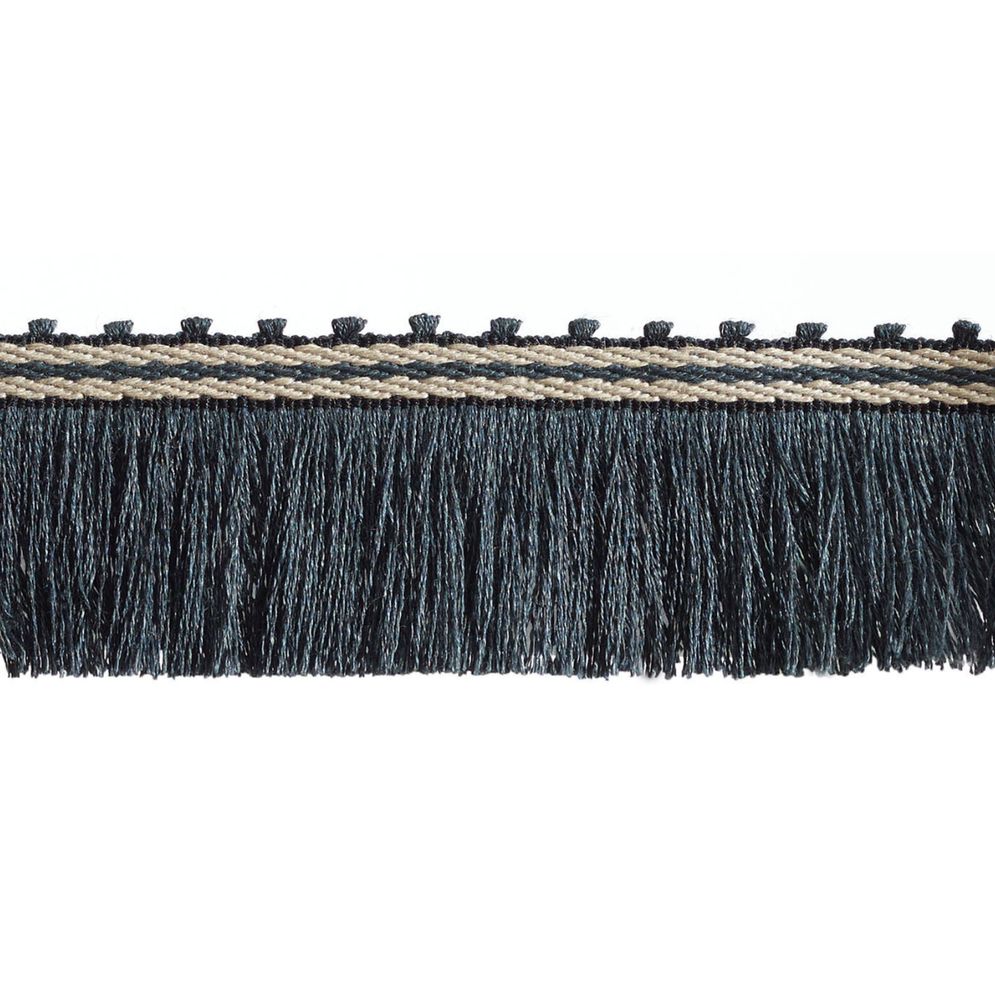 Baya Cut Fringe 45mm Trim Midnight