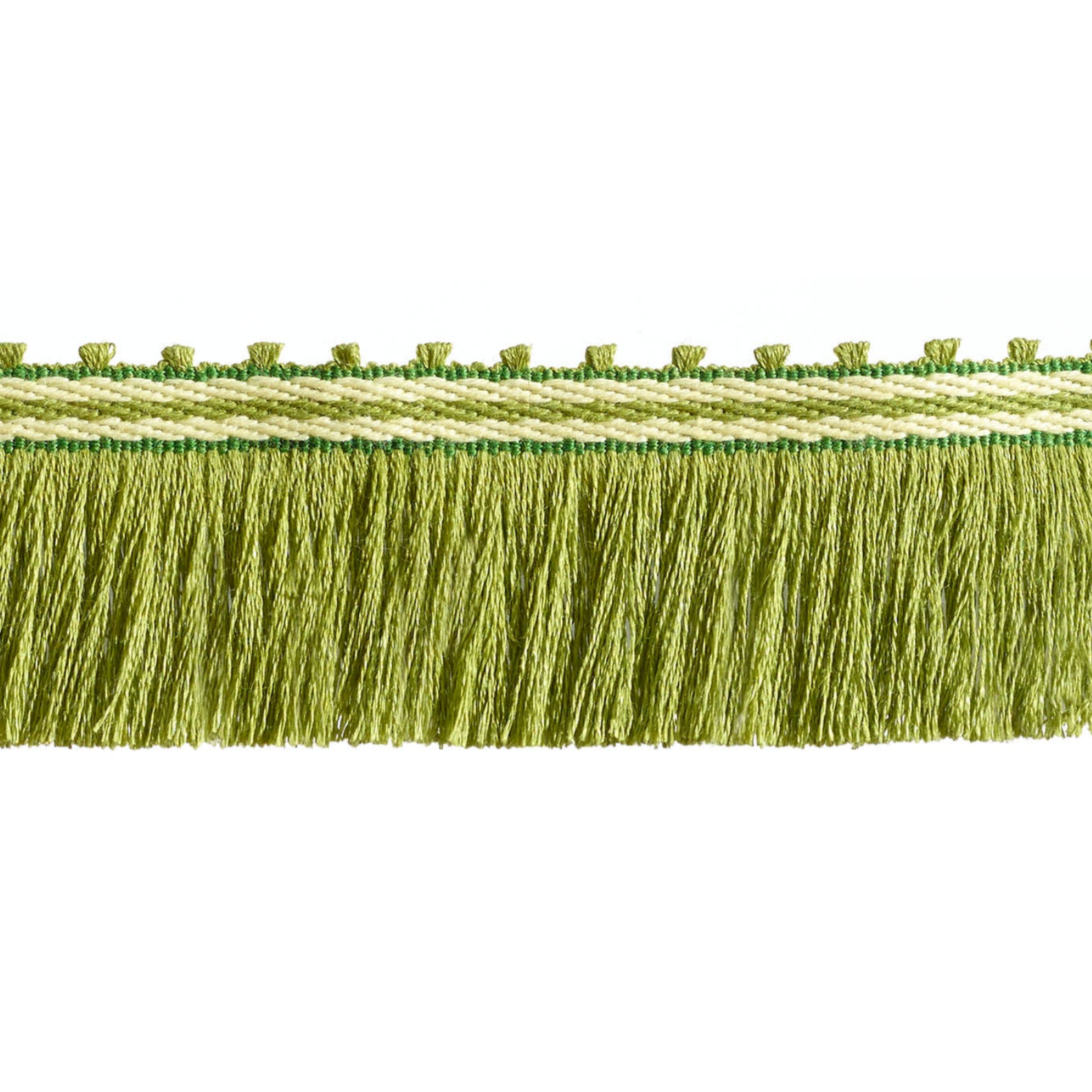 Baya Cut Fringe 45mm Trim Pistachio