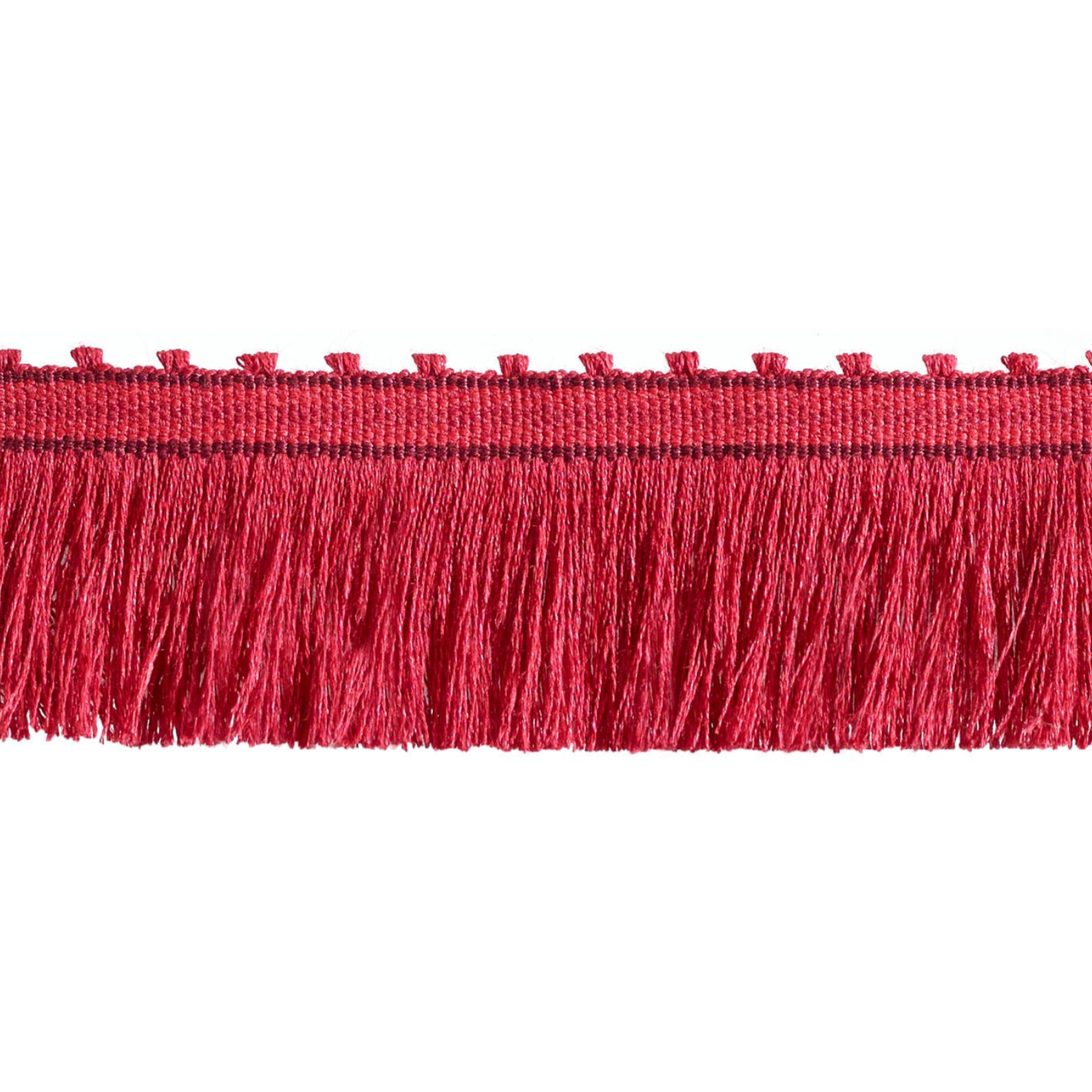 Baya Cut Fringe 45mm Trim Pomegranate