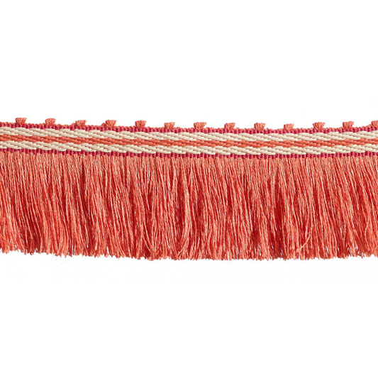 Baya Cut Fringe 45mm Trim Tuscan Rose