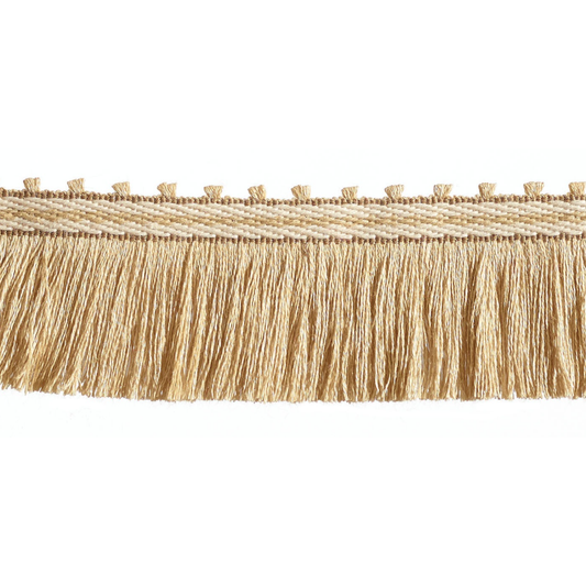 Baya Cut Fringe 45mm Trim Wheat