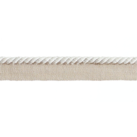 Baya Lip Cord 5mm Trim Winter Linen