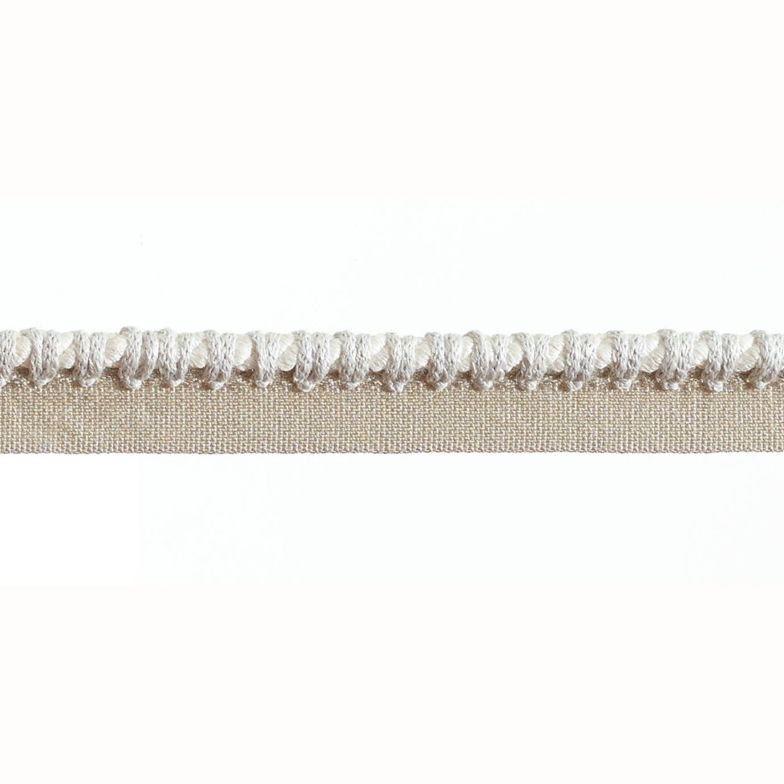 Baya Twisted Piping Cord 6mm Trim Winter Linen