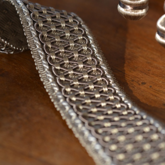 Belleforge Braid 35mm Trim Pewter