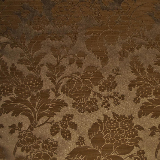 Damask Fabric Truffle Floral Curtains Upholstery 