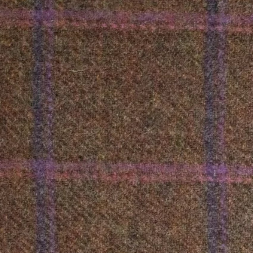 Brackenmoor Tweed Overcheck Wool Fabric