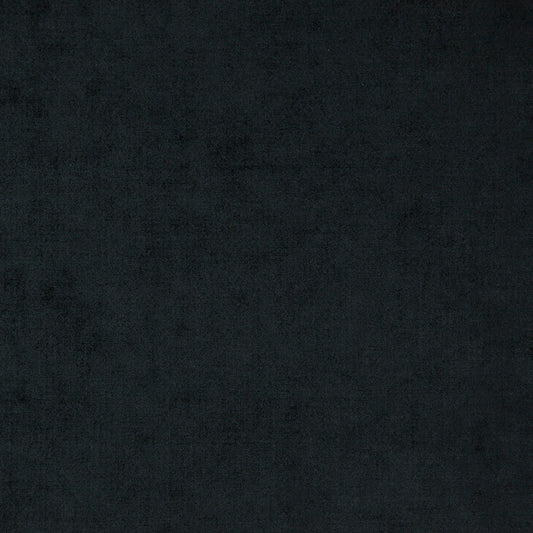 Casa Velvet fabric in black with a smooth, luxurious texture, ideal for crafting, upholstery, and home décor projects.